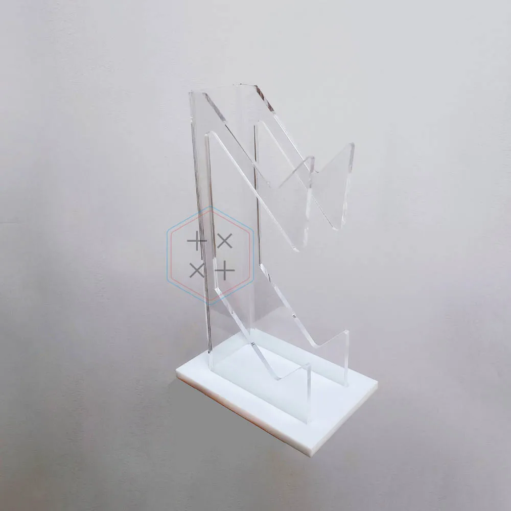 Clear acrylic game controller holder for store