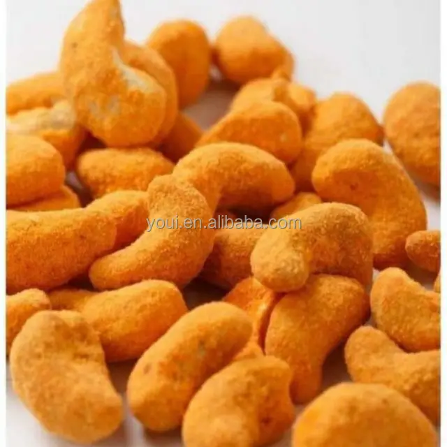 BRC Certificate Wholesale BBQ Flavor Roasted Coated Cashew Natural Snacks