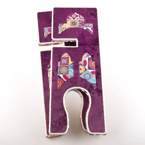 Islamic Special Design Velvet Veneer Wood Carving Home Quran Reading Stand Ramadan Stand Quran Gift Eid Gift