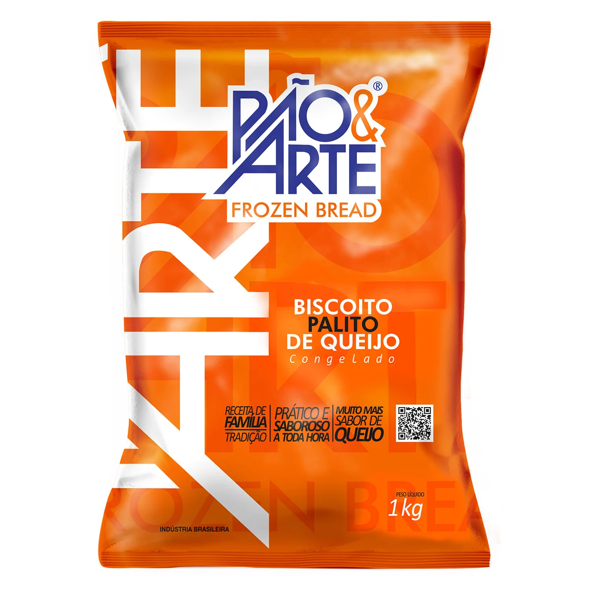 Frozen Cheese Stick Snack made with Tapioca Starch and Typical Brazilian Cheese Tasty and Salty Flavor 1kg Pack