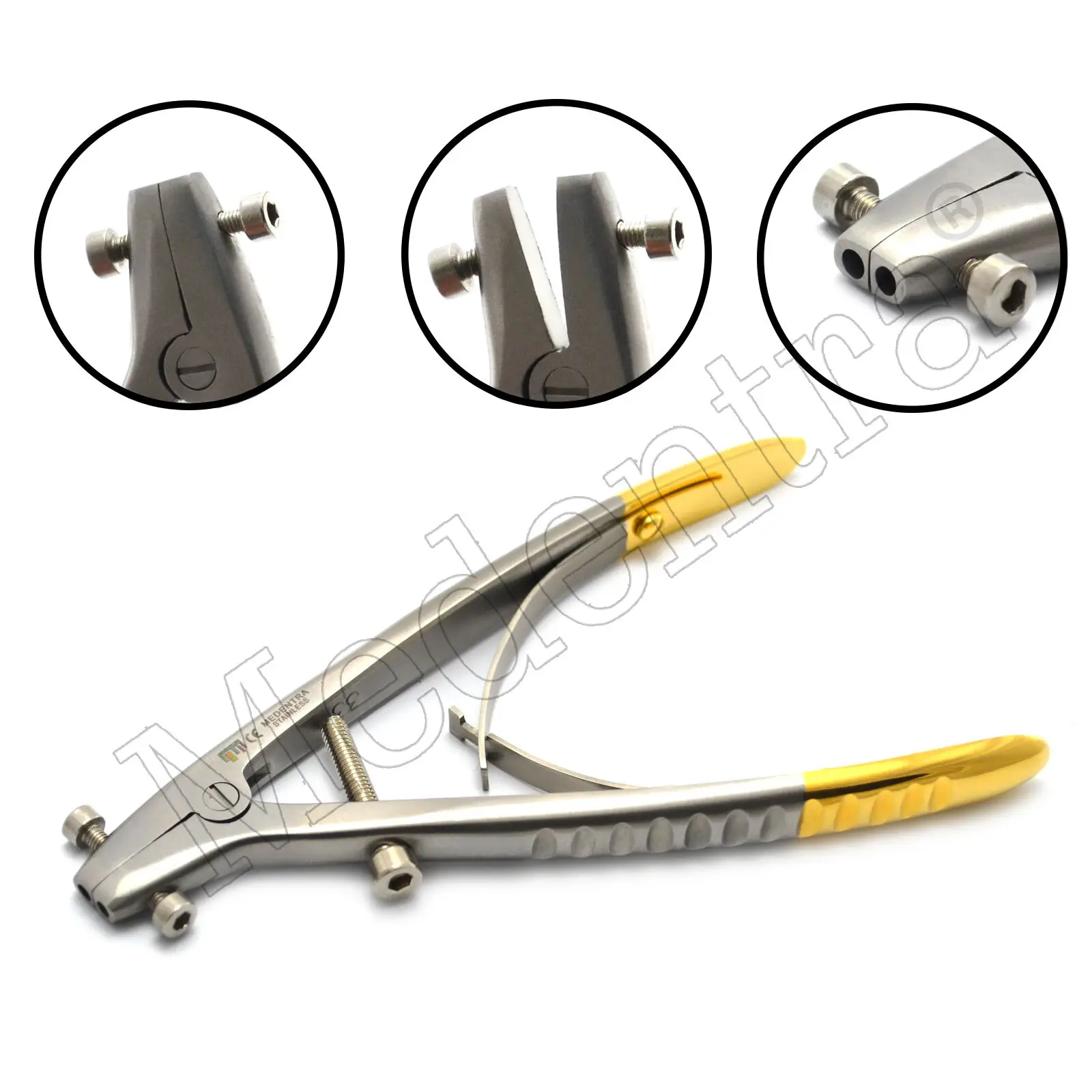 MEDENTRA Orthodontic Telescopic Crown Pliers Boehm Dental Crowns 1.6mm Pinza