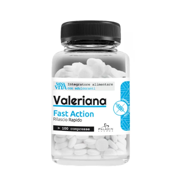Valerian extract 135 mg 100 tablets Fast Action system with Valerenic acids for Reducing nervousness and restlessness