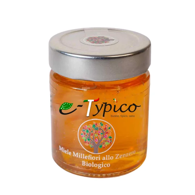Made in Italy without preservatives and pesticides 200ml artisanal and only italian honey