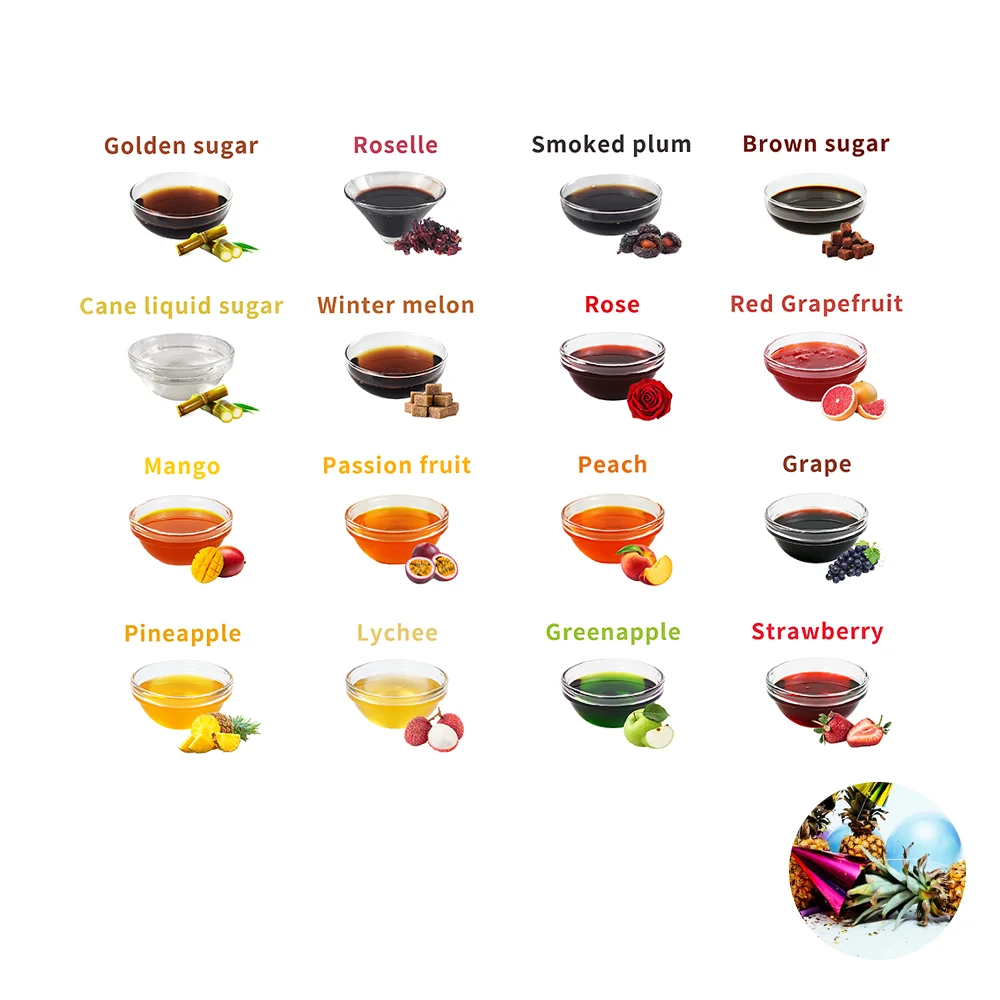 High quality Pineapple Syrup featuring Juicy and Summery suitable to yum yum ice cream