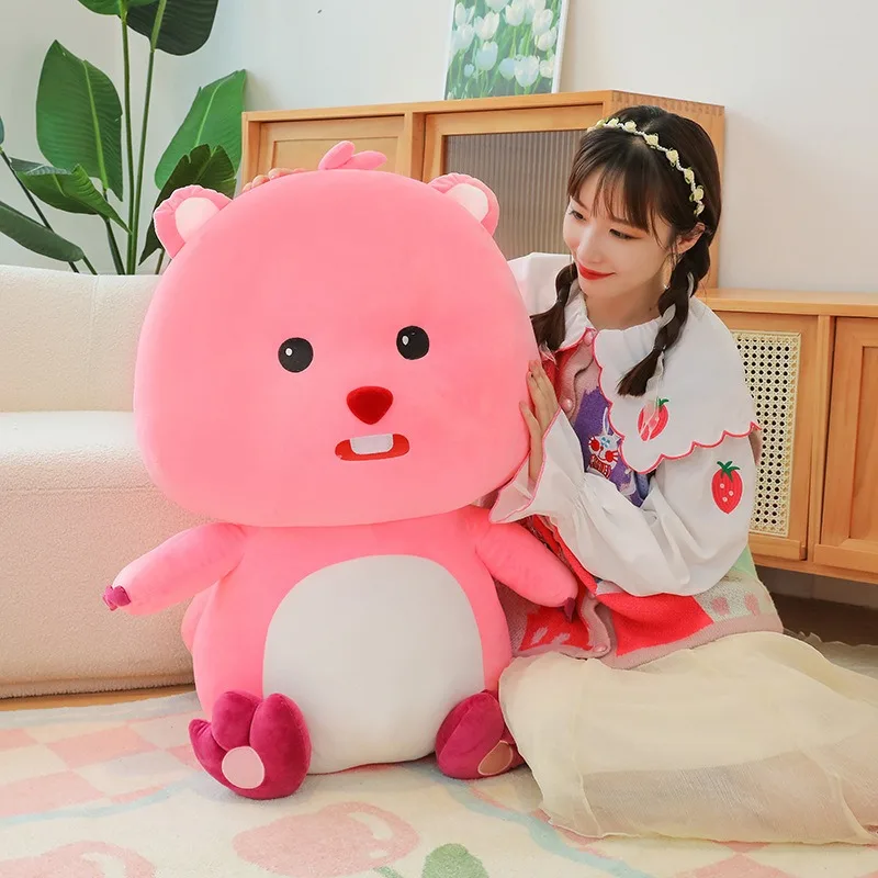 Симпатичная плюшевая игрушка Pororo милая мультяшная кукла супер мягкая подушка для девочек подарок на день рождения детей