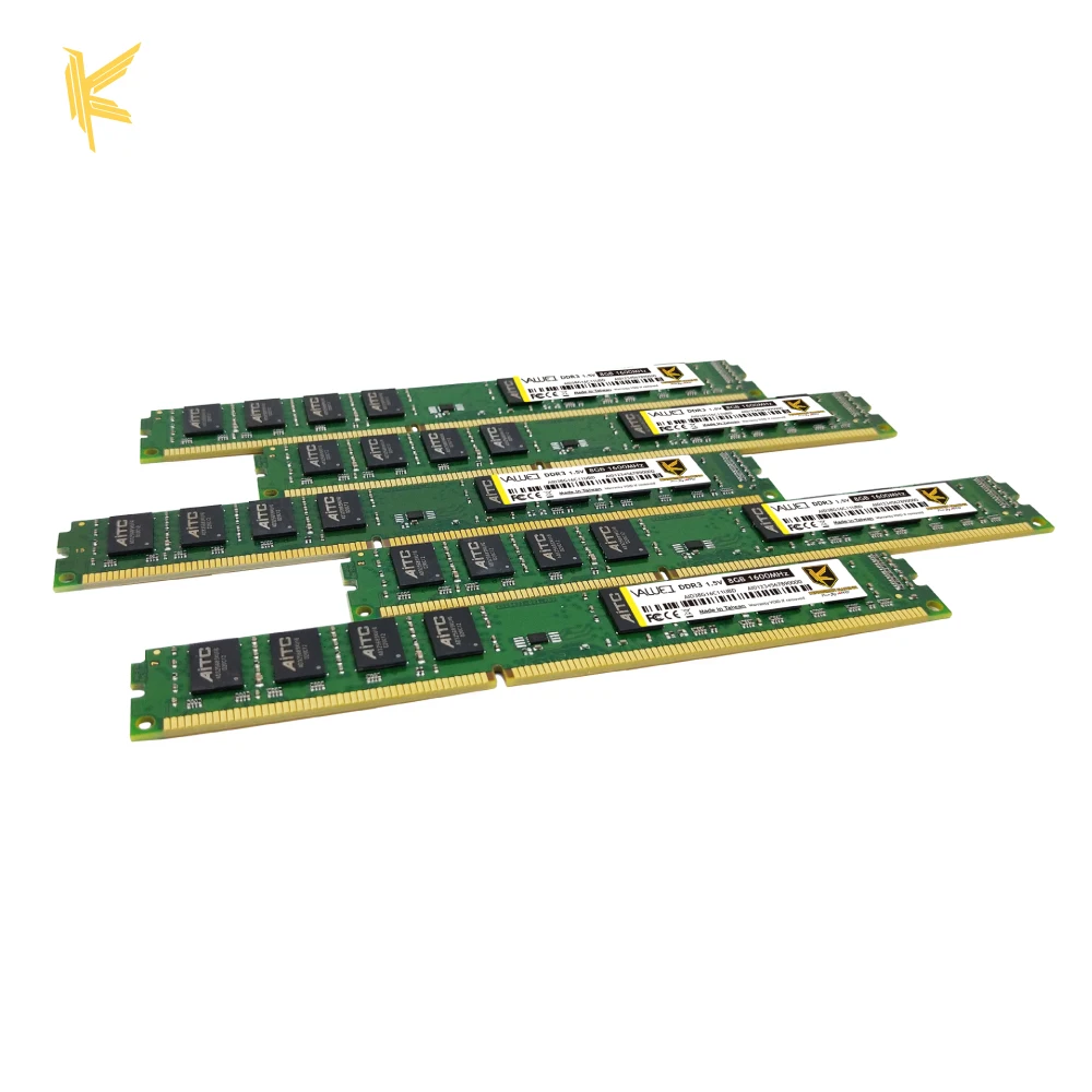 [AITC] 1600MHz 8GB PC3 12800 long dimm memoria ram