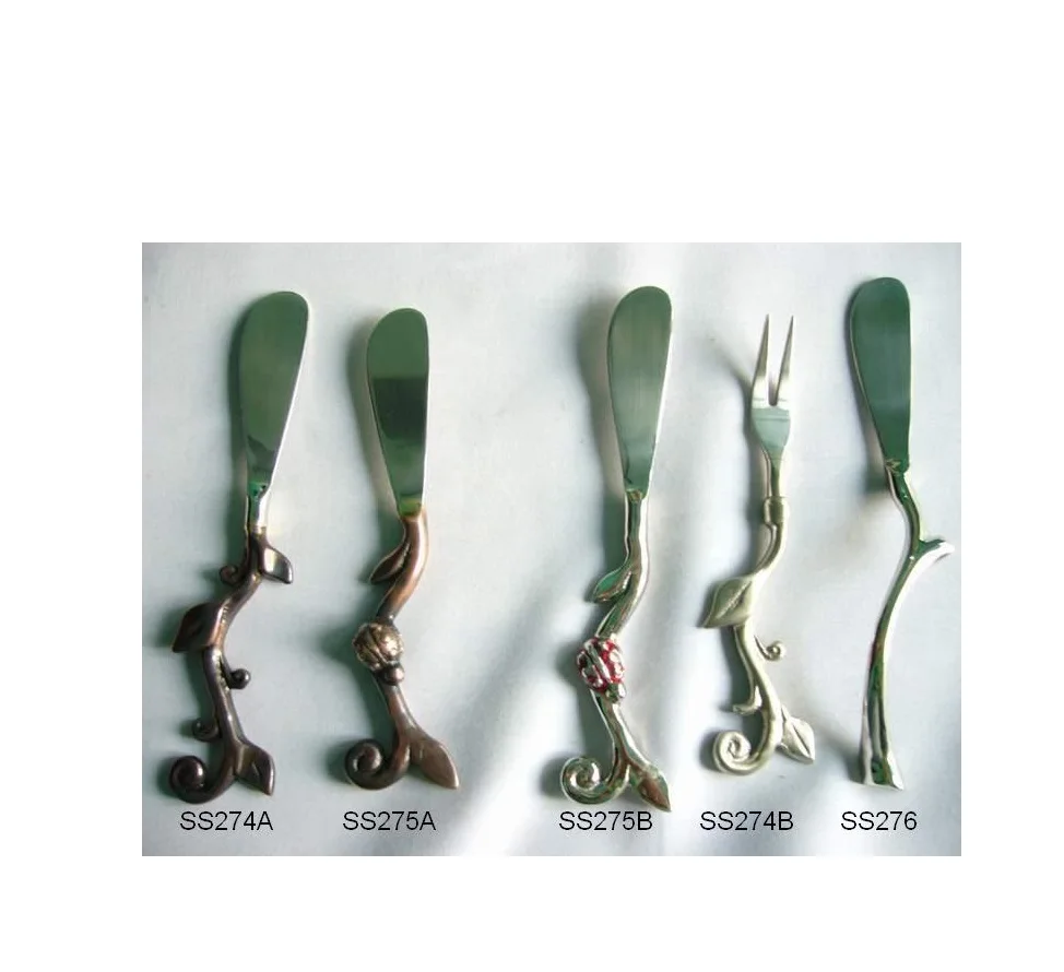 New Arrival And Latest Design Acrylic Handle Tabletop Decoration Butter Knife With New High Quality