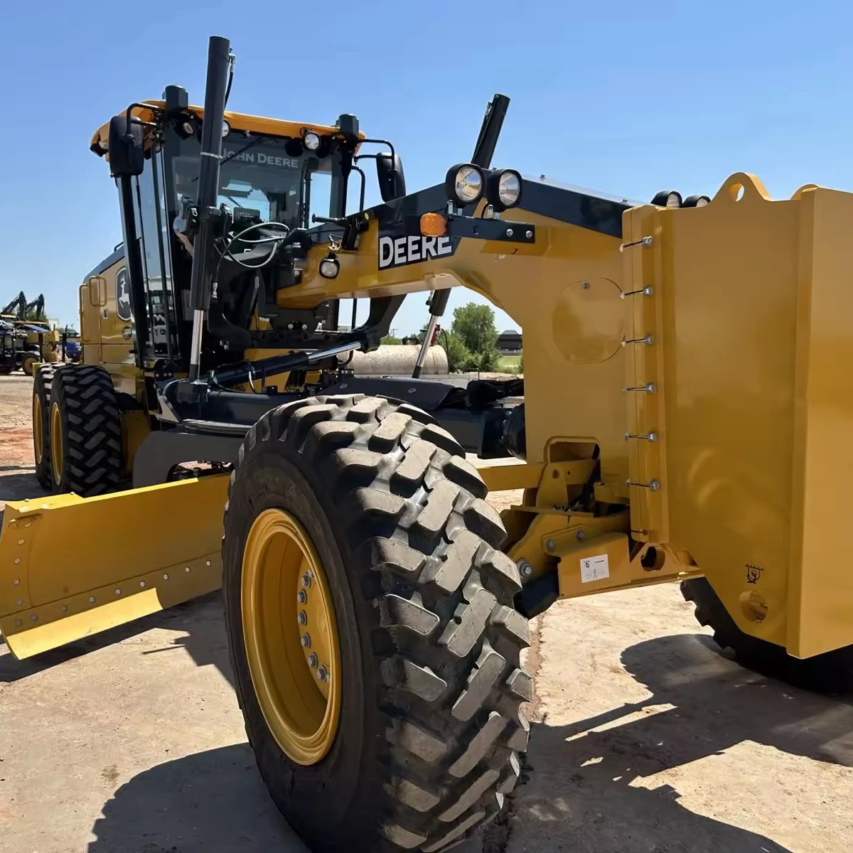 used and new construction machinery wheel road grader  for sale