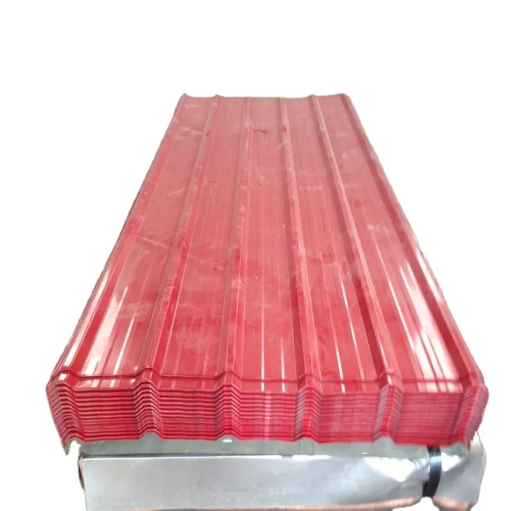 Tianjin corrugated color steel sheet price iron sheet