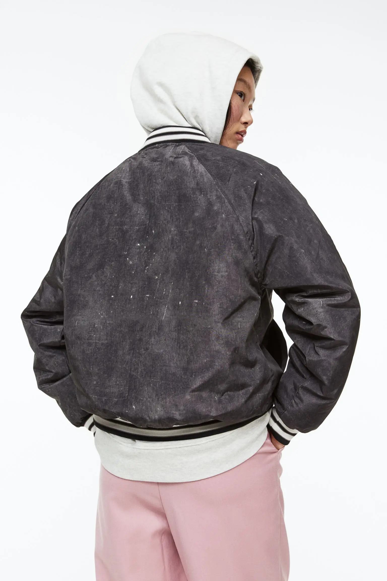 OEM Custom Polyester Chenille Embroidery Lettermen Breathable Vintage Varsity Jacket  Leather Sleeve Women Baseball Jackets