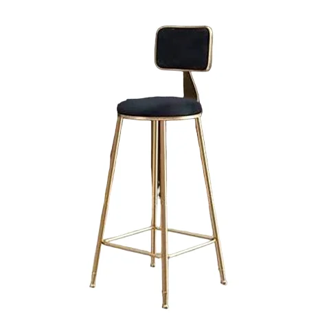 Bar stools Base Storage Ottoman Bench stools Bedroom Upholstered Bench Metal Velvet OEM Customized Logo Living Fabric