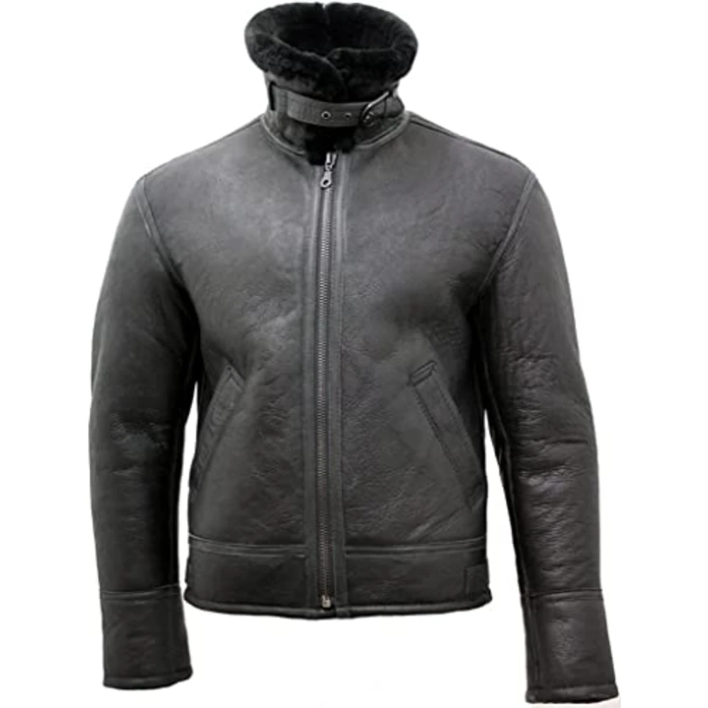 Dropshipping 2022 autumn and winter leather jacket plus velvet thick fur one men