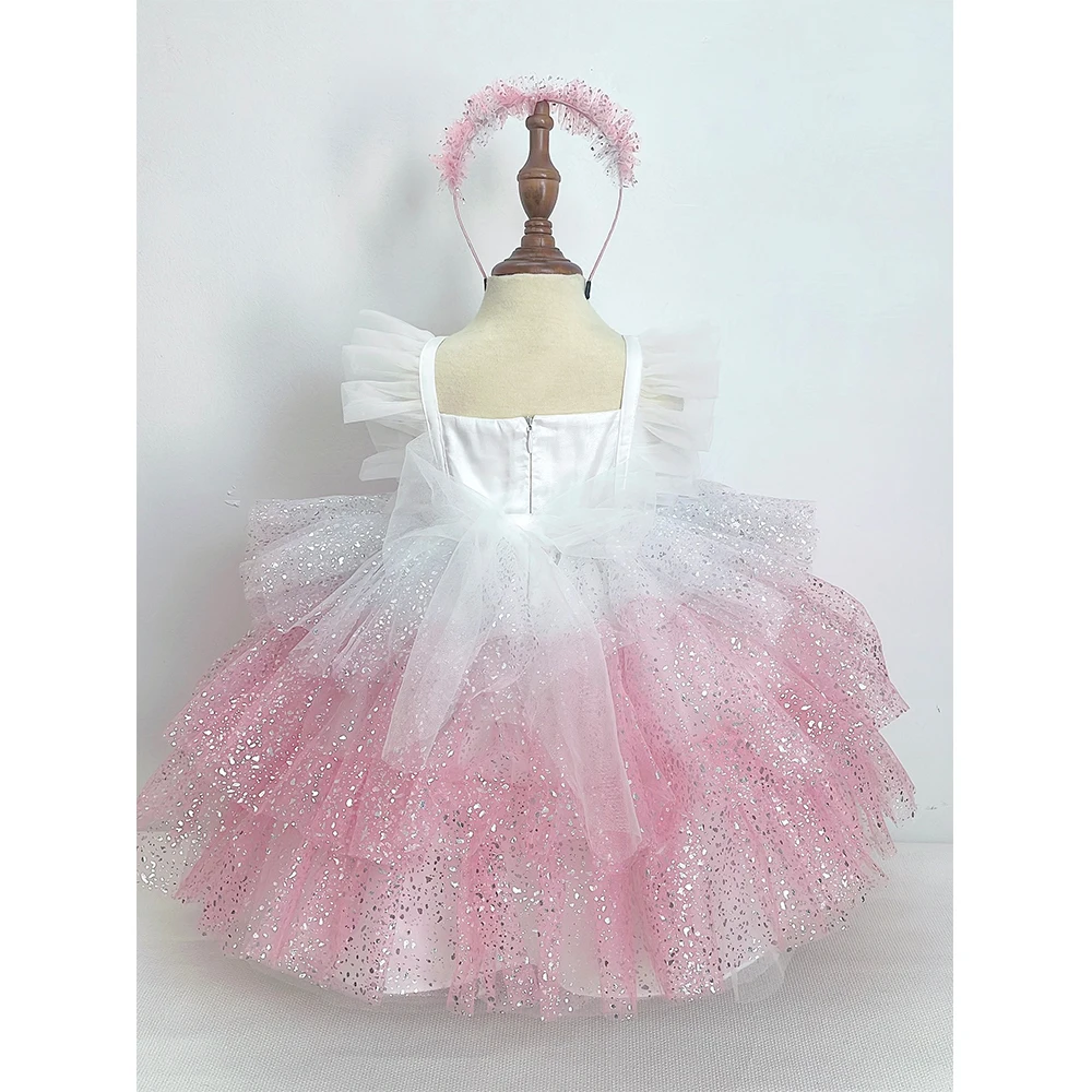 Made In Vietnam - Princess Costume Kids Dresses For Girls Clothing Flower Party Girls Dress Elegant Wedding Dress