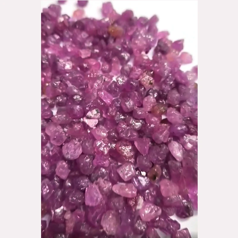 450 pcs Of Bangkok pink sapphire 6mm to 12mm Rough 980 cts lot Iroc Sales High Quality pink sapphire Raw material Gemstone