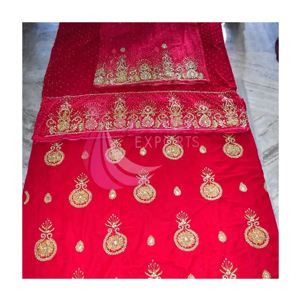 Hot Selling African George Wrapper for Party George Lace Fabric with Sequins High Quality Lace Women Silk ODM Adults Africa