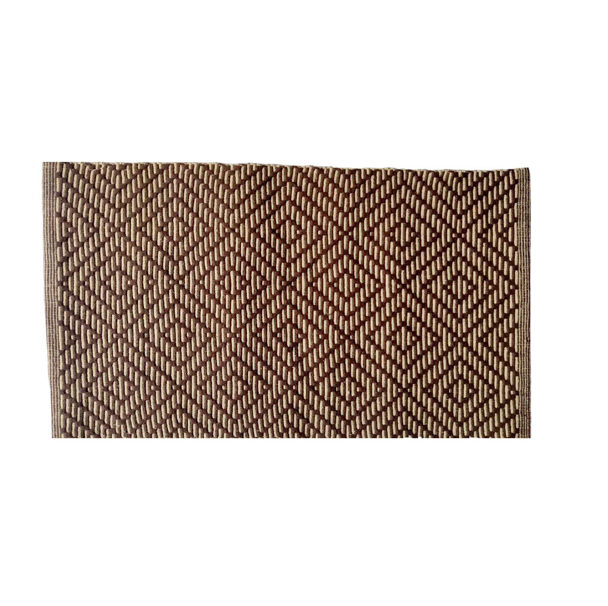 Latest Sale  Custom Hand Woven Indian Diamond Pattern Cotton Rugs and Carpets for Home Office commercial Use at low Prices