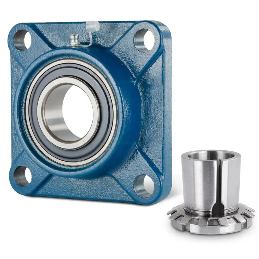 Adapter Sleeve UKFU206+H2306 Bearing Unit UKF 200 Four-Bolt Flanged Mounted Bearings