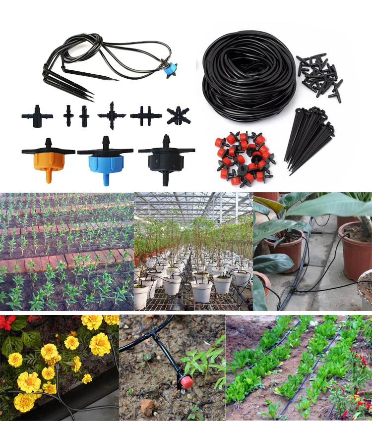4/7mm Watering PVC Hose 1/4' Irrigation Tube Garden Greenhouse Plant Flower Sprinkler Micro Pipe