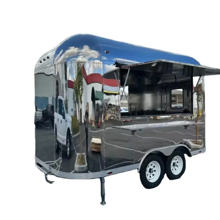 New Arrival Outdoor Mobile Food Trailer/ Street Mobile Food Cart/ USA Factory Mobile Food Truck