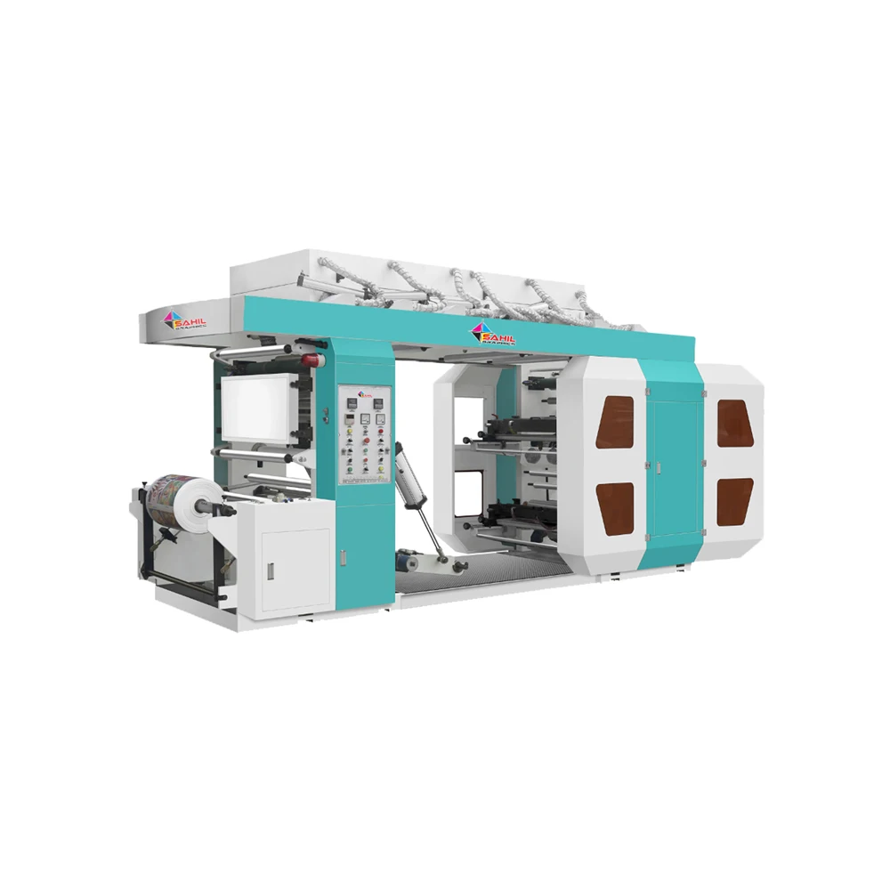 Высокоскоростная флексографская печатная машина рулонная флексографическая