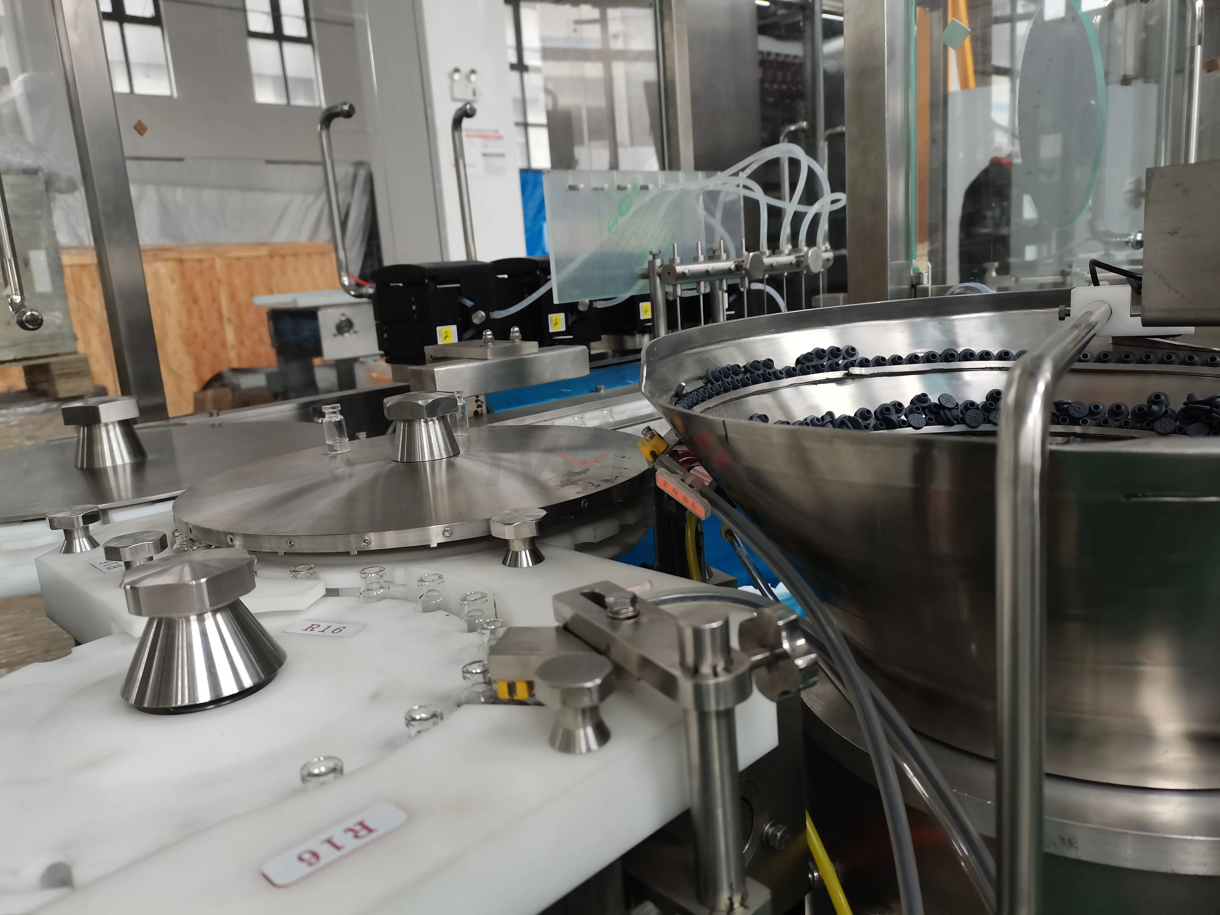 Professional Vial Filling Machinery Vial Vaccine Filling Washing Stoppering and Capping Production Line
