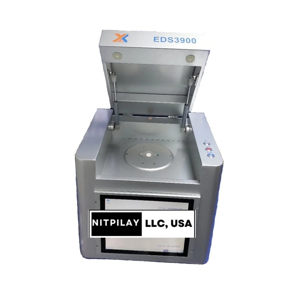 NITPILAY LLC USED Automatic EDS3900 Touch-Screen XRF Spectrum Analyzers Goldd Purity Testers 110V or 220V