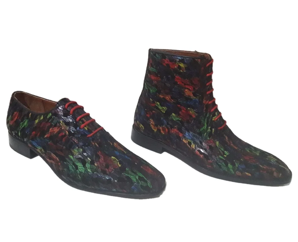 Франция модные мужские повседневные деловые элегантные двухцветные кожаные туфли легкая верхняя часть спины сделано в Италии новый