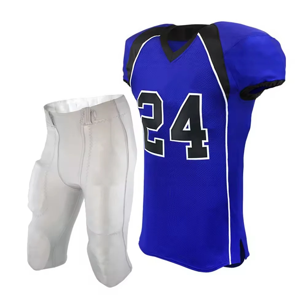 Top Quality American Football Uniform New Best Youth Tackle Twill Green Color American Football Jersey Uniform