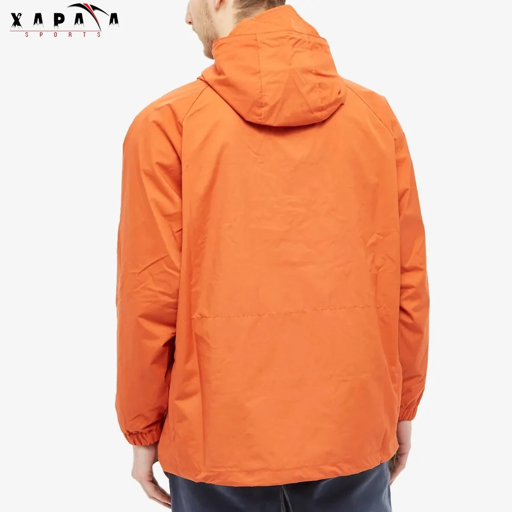 Half Zip Nylon With Hood Anorak Windbreaker Jackets,IN Hot Sale Anorak Windbreaker Jackets  By XAPATA SPORTS