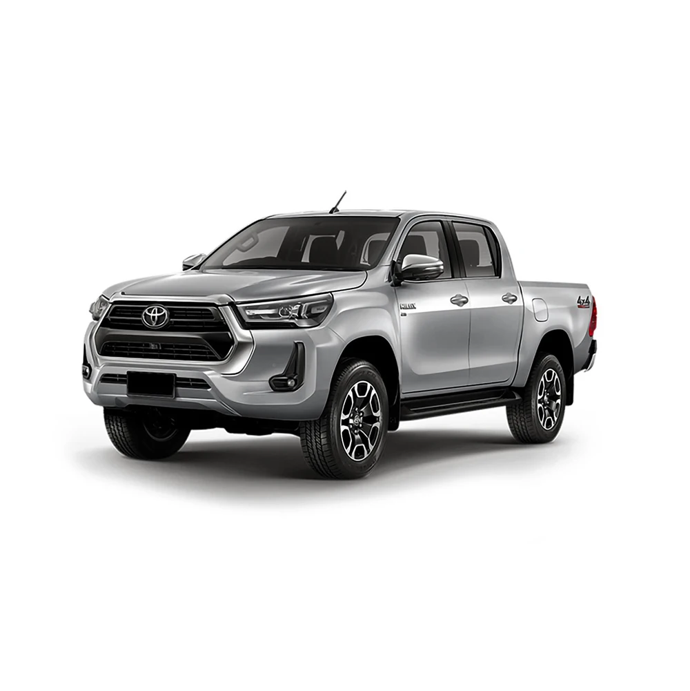2019 дизельный пикап Toyota Hilux 4x4 хорошо использованный внедорожник механическая коробка передач турбодвигатель (8 л) кожаные тканевые сиденья R16 японские шины