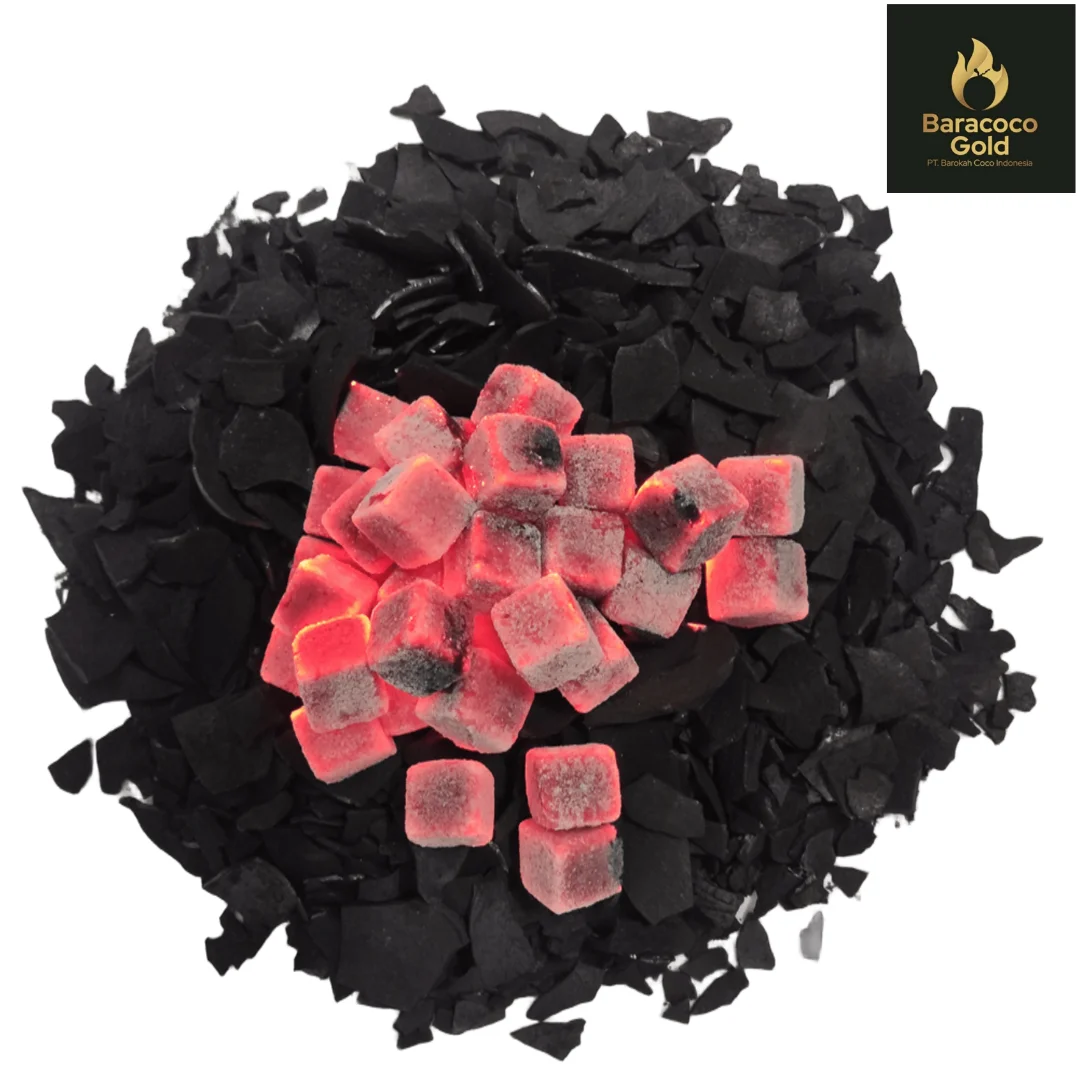 Брикет кокосового угля кальян Премиум высокого качества. Мы сделали с лучшей машиной прессы. Произведено в Индонезии