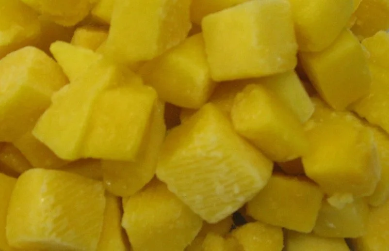 New Arrival 100% Fresh & Pure Frozen Mangoes Quality Assurance IQF Dried Mango Chunks / Frozen Mangoes Supply
