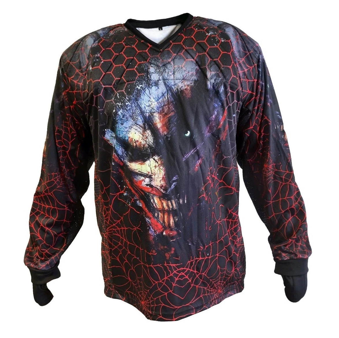 New Arrival Comfortable Fabric Paintball Gloves Professional Paintball Team Player Jersey OEM Custom Logo Design Paintball