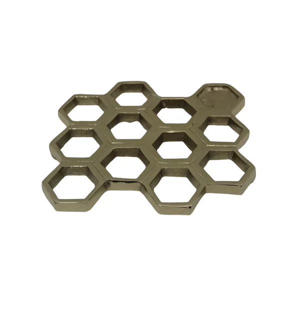 Latest Design Aluminum Trivet With Nickel Plated American Style Coaster & Stand For Table Decoration Handmade Customized