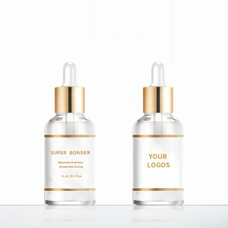 Private label korea hypoallergenic long lasting sealant eyelash primer glue bonder seal for lashes