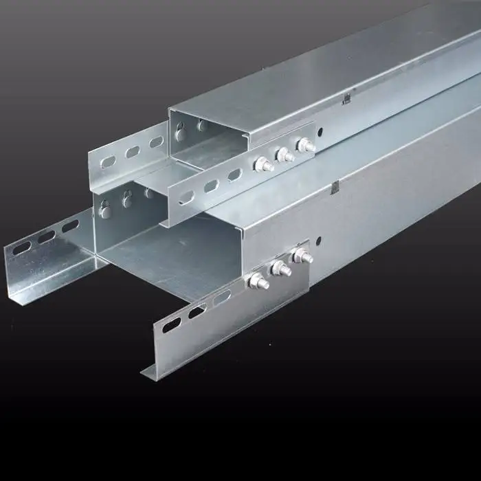 Good Quality Galvanized Metal Steel Cable Trunking Size Cable Tray Manufacturer