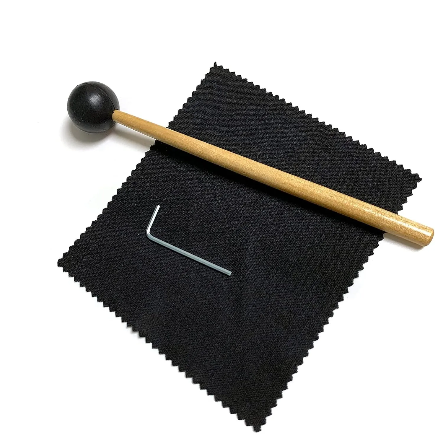 OM 136.1 hz Tuning Fork Black Coated with Silicon Hammer Available in Stainless Steel Aluminam and Silver Material