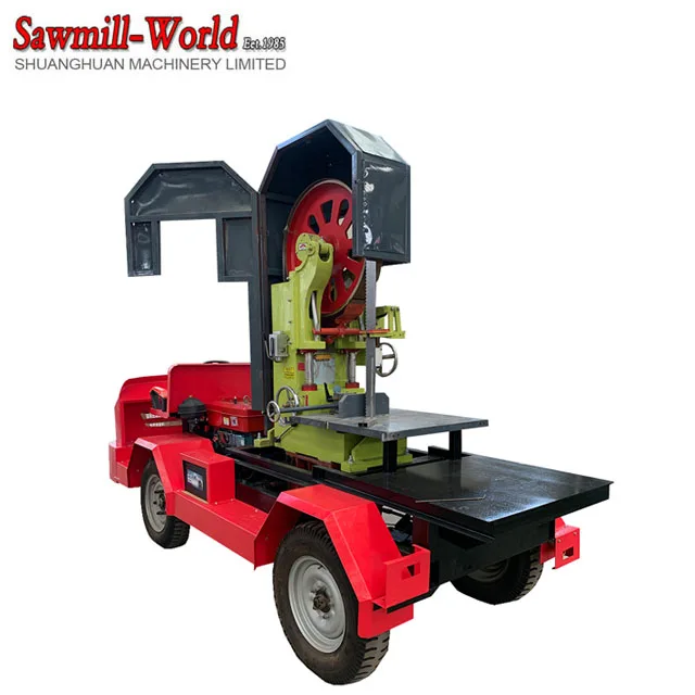 utv vertical band saw diesel portable sawmill