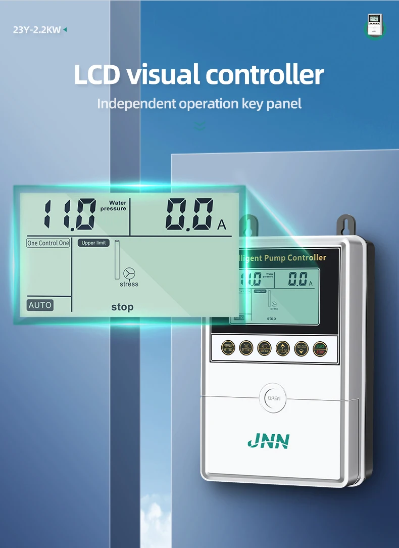 Can be used for pressure sensor pressure control 2.2KW single-phase intelligent water pump controller,