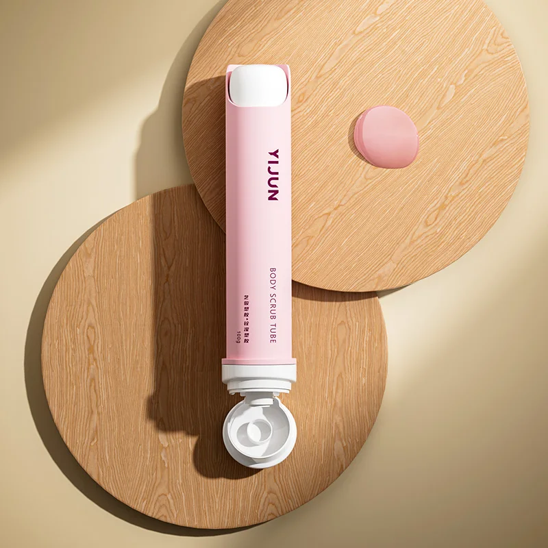 100ml Plastic Toothpaste Tube Eco-friendly PP Airless Tube For Body Scrub Body Lotion Skin Care Packaging