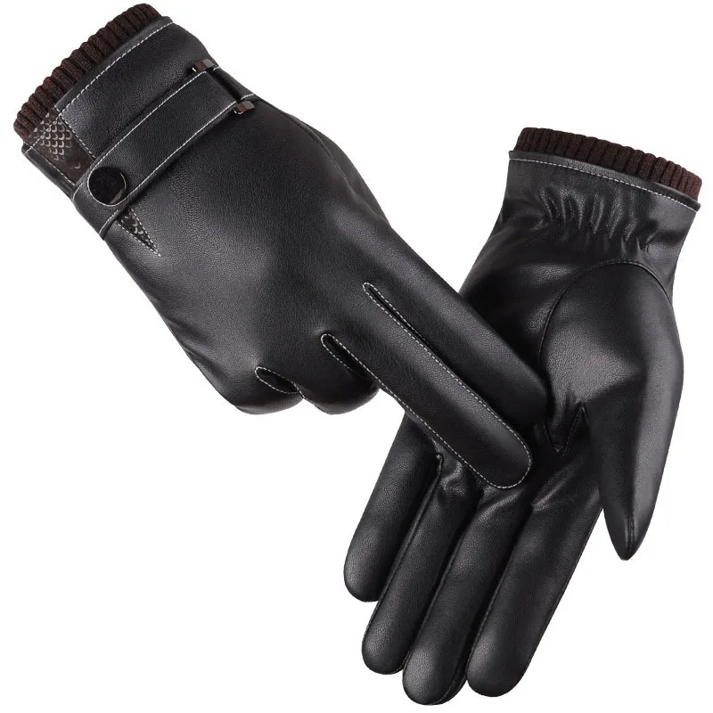 2024 High Quality Fashion Genuine Goat Skin Leather Gloves Men Leather Gloves From Pakistan
