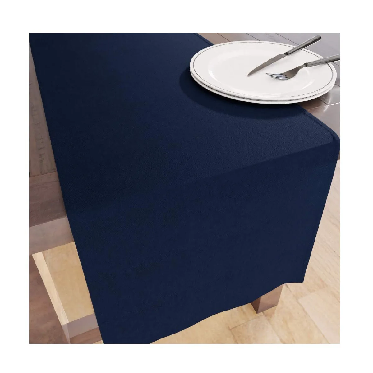 White Dinner Table Runner 12x72 Inches 100% Cotton Solid Plain Runner Dining Table Party Restaurant Wedding Christmas Decore