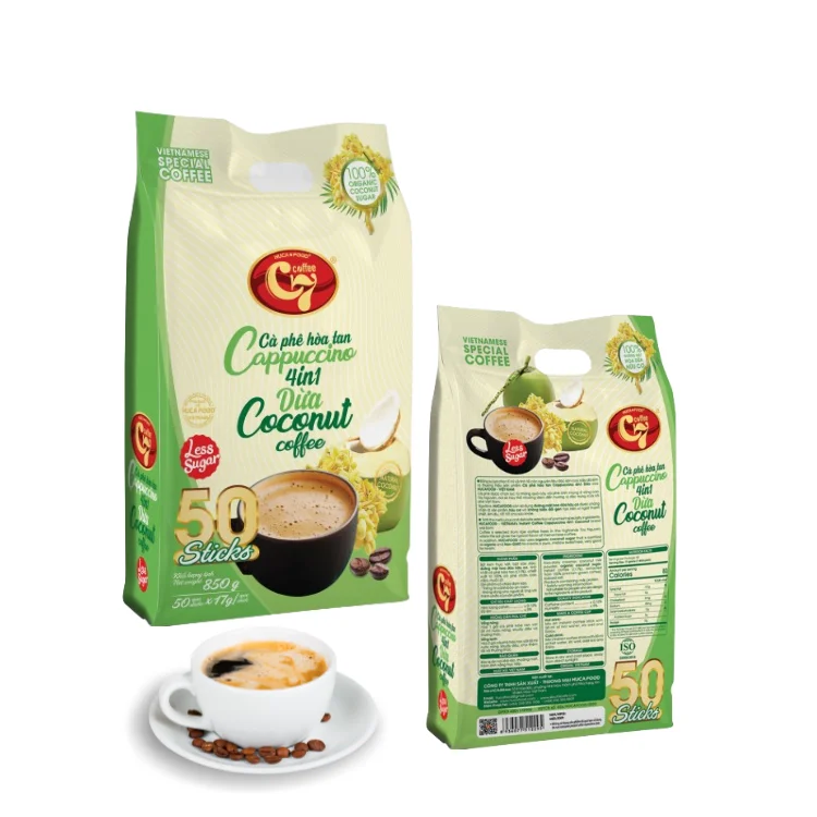 Private Label Instant Coffee Good Price For Arabica Coffee Using With Hot Water Taste As Coconut Coffee From Vietnam Supplier