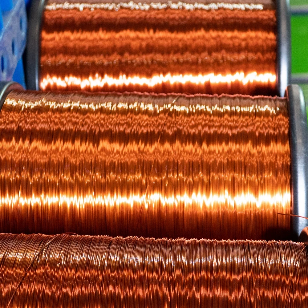 Magnet wire diameter 0.21mm - 0.25mm PEW grade 1 For Electrical industry IEC Standard bright red gold color Proper Price