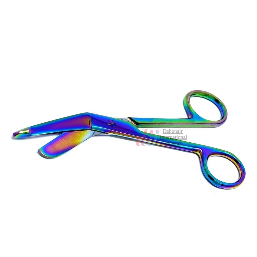 Stainless Steel Curved Medical Nursing Shears Lister Bandage Scissors Surgical Scissors Trauma Shears First Aid Scissors CE