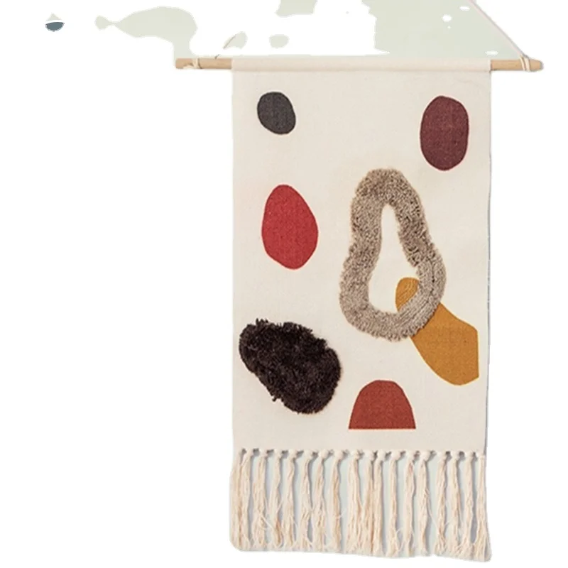 2021 New Japanese Vature Woven Ocean Mountain Tapestry Wall Hanging