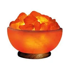 Nautical Art Style Himalayan Salt Fire Bowl Crystal Lamp Carved Best Decorative Firebowl