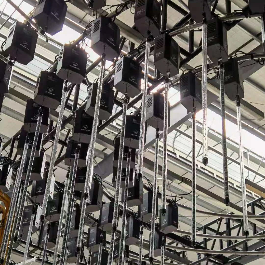 Specialized 3d Rgb Pixel Tube C Dmx Winch Led Kinetic Lighting 3d Rgb Pixel Tube C Kinetic Ball Led Light
