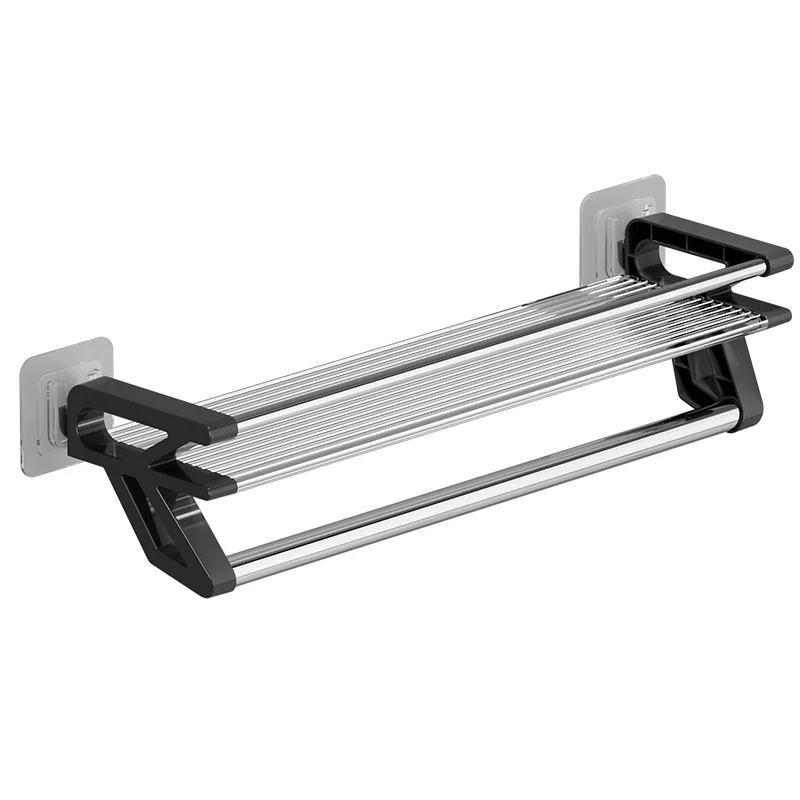 Punch-free Space Bathroom Rack Restroom Bathroom Storage Rack Wall-mounted Toilet Holder