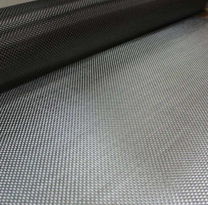 40 inches wide electroplated silver  carbon fiber fabric